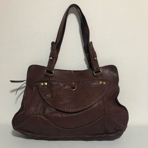 Lucky Brand Leather Boho Bag